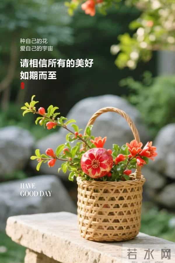 早安。清晨的祝福，是新一天最温馨的开始。