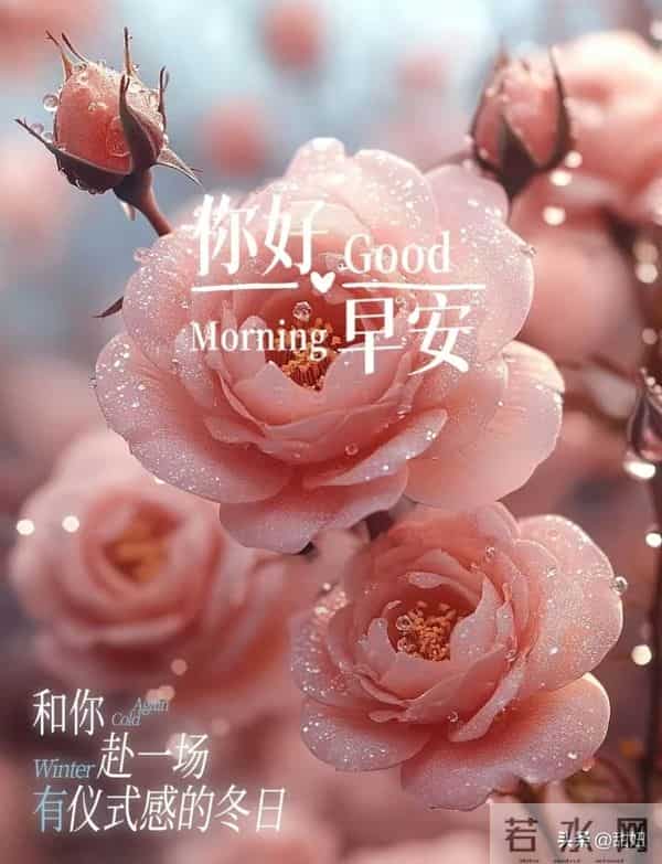 十二月你好图片｜早安海报｜早安文案