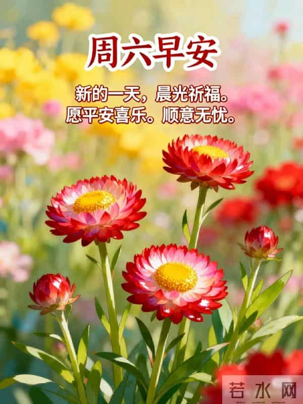 早上好早安祝福美图-浅冬生寒意，微光暖人心