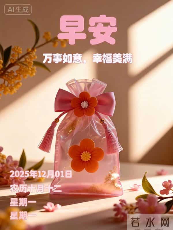 「12月1日」9张冬日早安图片：冬日有梦，幸福安宁