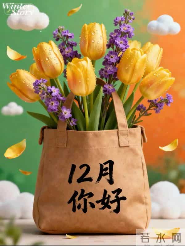 十二月你好 开启十二月 听雪落的声音等新年的烟火 十二月温馨问候语