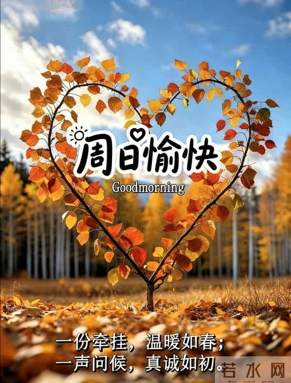 2025年11月30日周日早上好祝福语图片，最新温馨淡雅早安精美图片