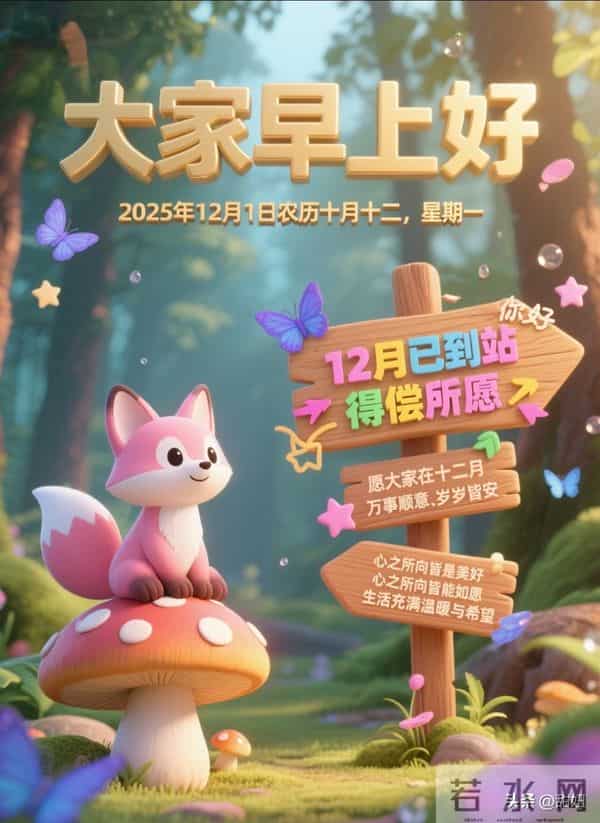 周一早上好祝福图片，早上好美图