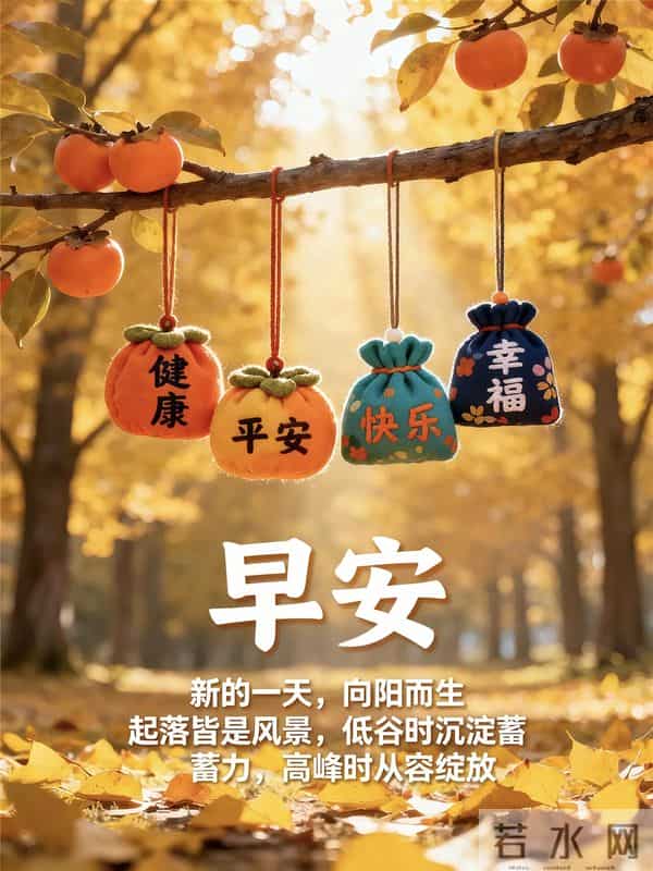 19句清晨温柔寄语，岁月温良，暖意常伴，愿你朝朝有光岁岁无忧