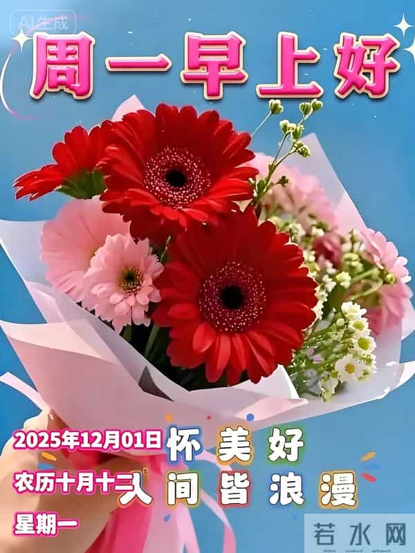 「12月1日」15张冬日早安图片：冬日有梦，幸福安宁