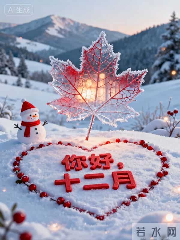 十一月再见，十二月你好！最新文案高清美图 精选16张祝福图片