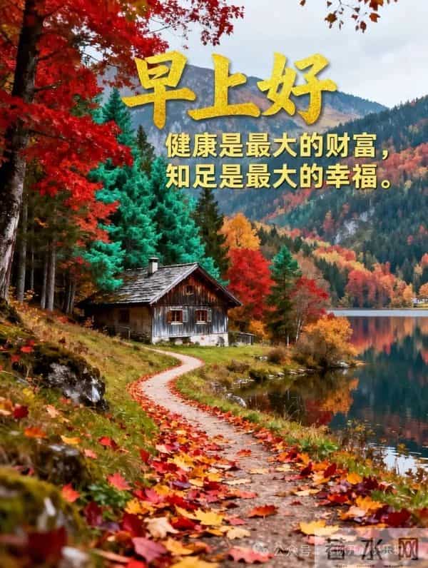 「11月30日」15张冬日早安图片：冬日有梦，幸福安宁