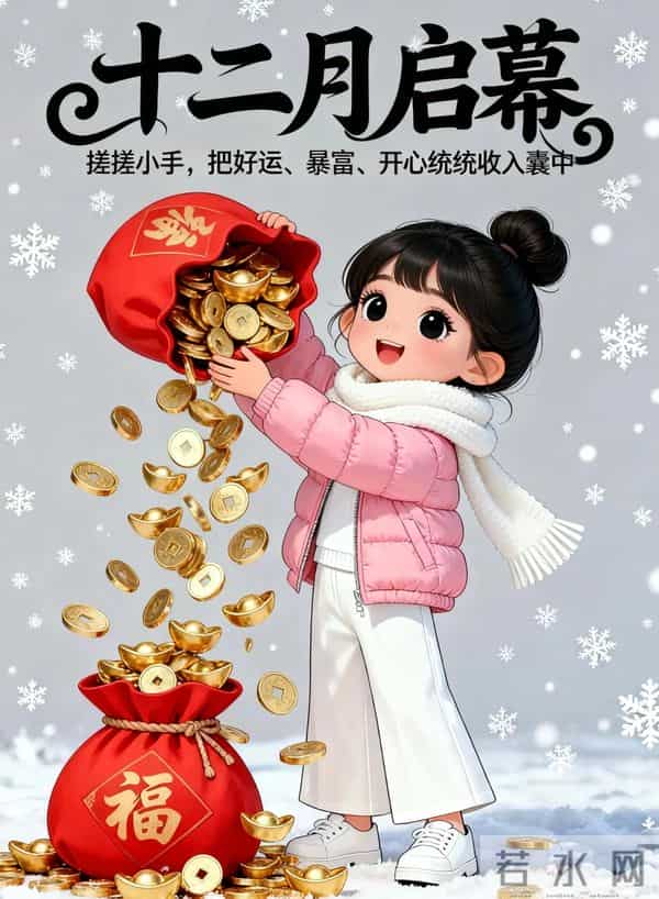 11月再见 12月你好！迎接12月精美图片 12月吉祥祝福问候图片！