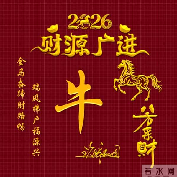 2026姓氏头像，30张财源广进励志签名头像，厚积薄发从换头像开始