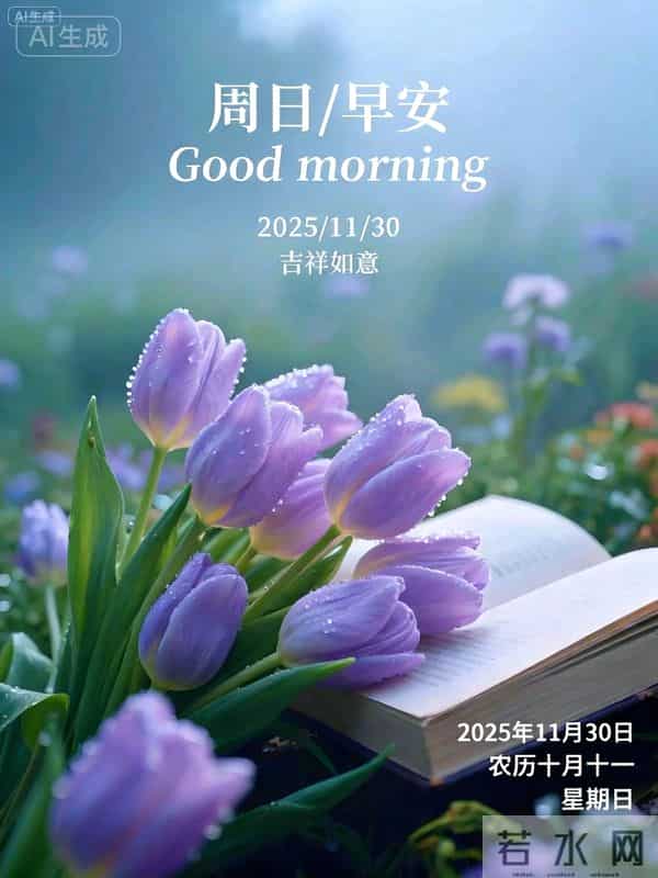 11月30日早安祝福：相约美好，不负时光，保重身体