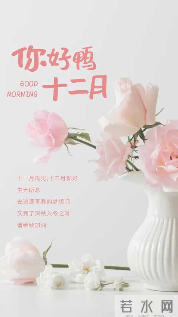 适合十二月日发朋友圈的文案