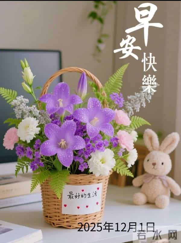 2025年12月1日早上好 早安周一愉快 早安温馨精美美图祝福语 早上好