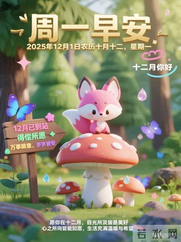 周一早上好祝福图片，早上好美图