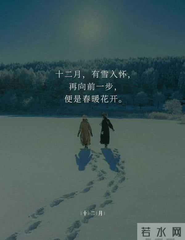 暖心的十二月文案，挑一句送给岁尾的自己