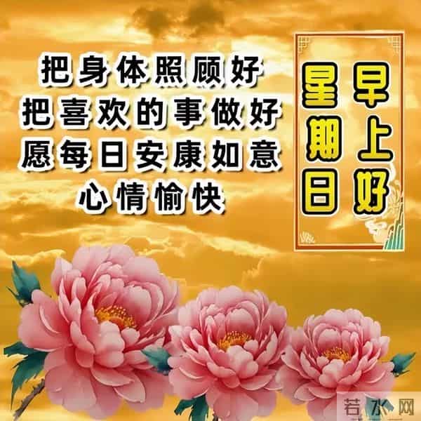 清晨寄语每日一句祝福，精辟早上好问候语，阳光灿烂，笑口常开