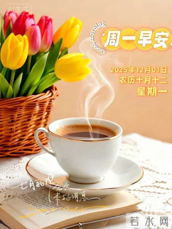 2025.12.01 今日唯美早安祝福图片问候，温馨早上好祝福语