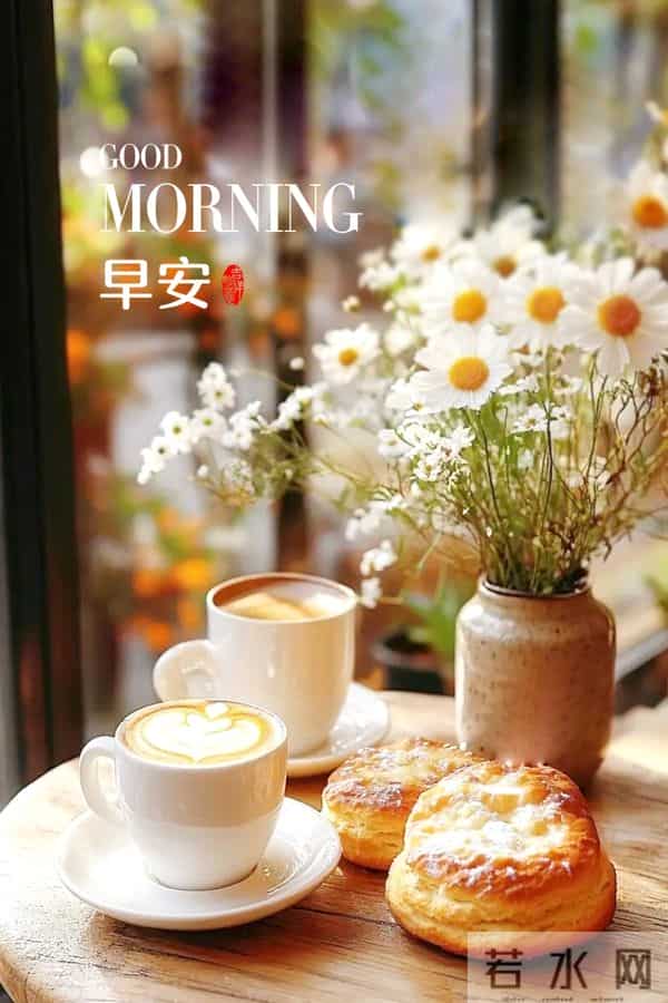 早安。清晨的祝福，是新一天最温馨的开始。