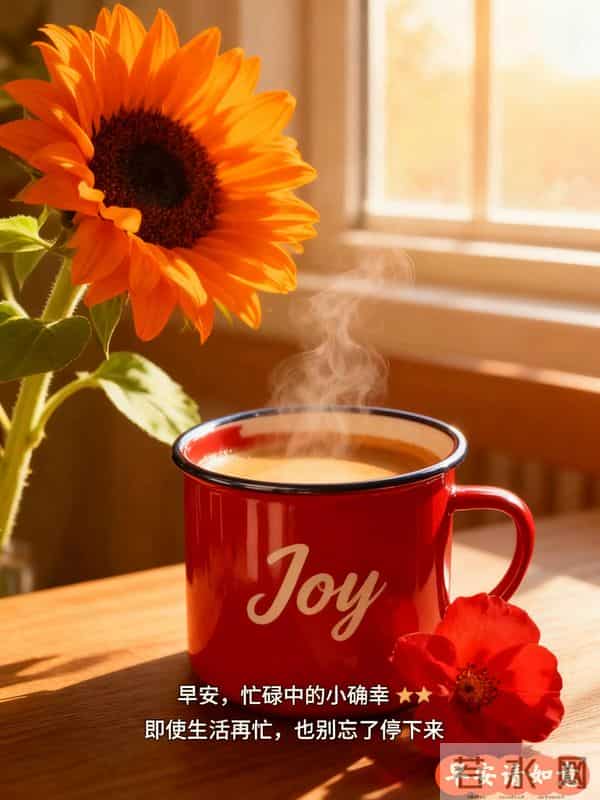 早安！十二月的晨光，捎来冬日的问候。