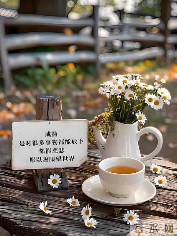 真正的富足，不在于外在物质的堆砌，而源于精神世界的丰盈与自足