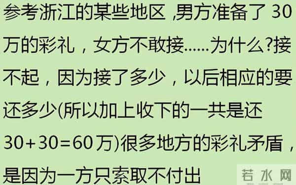 你是怎么和男朋友商量彩礼问题的？网友：我这边两万都干起来了