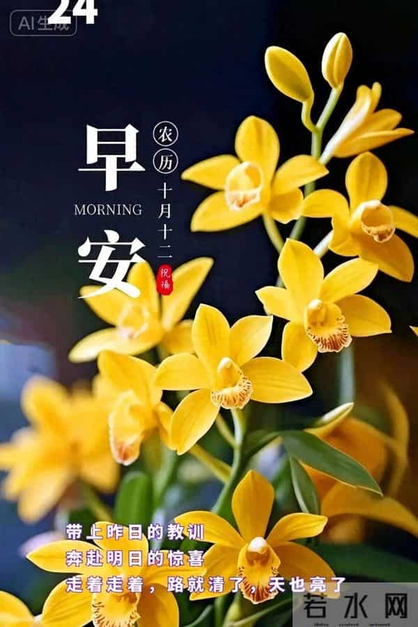 2025.12.01 今日唯美早安祝福图片问候，温馨早上好祝福语