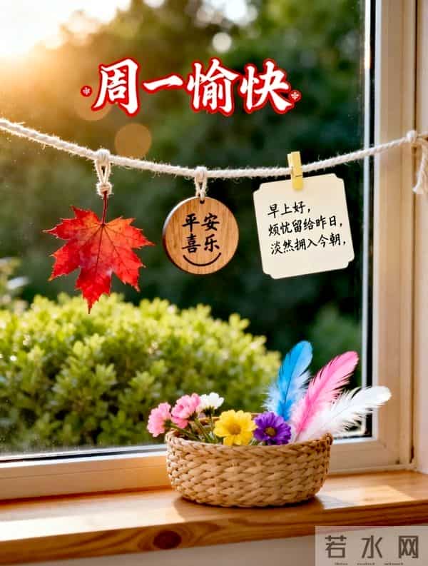 2025年12月1日周一早上好祝福语图片，最新温馨淡雅早安精美图片