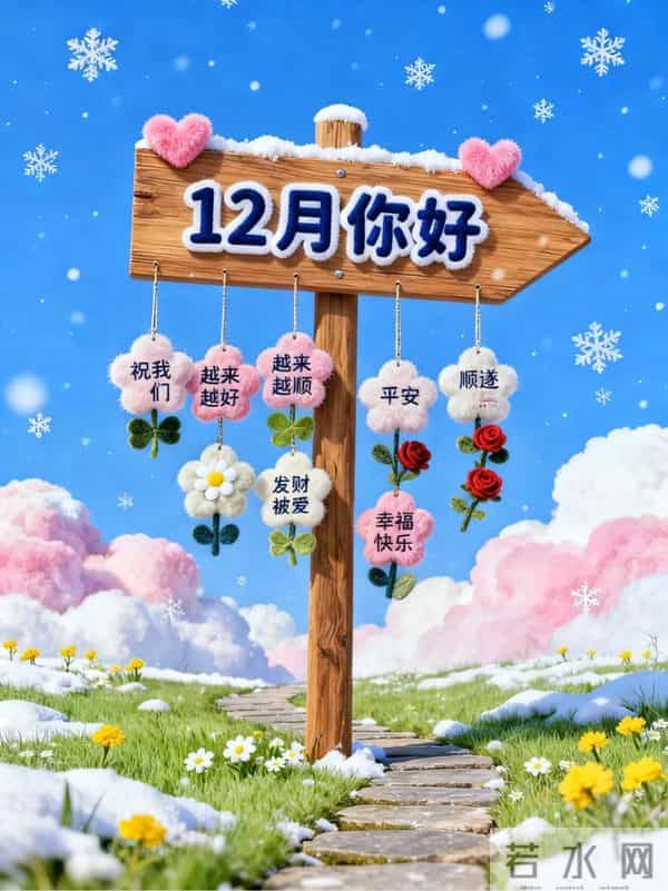 12月1日早安，十二月你好！愿日子有趣有盼，无病无灾，好运加持