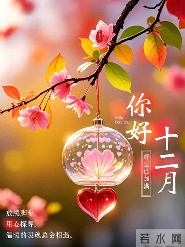 12月1日早安，十二月你好！愿日子有趣有盼，无病无灾，好运加持