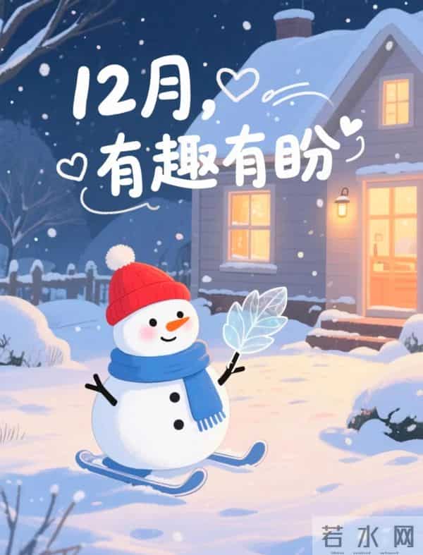 11月再见 12月你好！迎接12月精美图片 12月吉祥祝福问候图片！