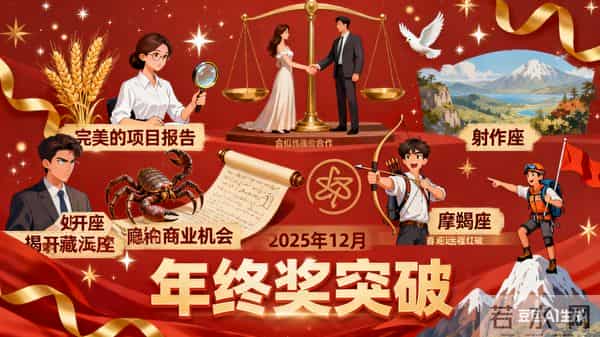 12月事业红榜！这五星座躺赢