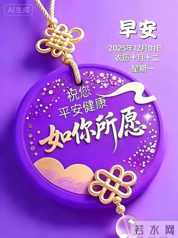 「12月1日」9张冬日早安图片：冬日有梦，幸福安宁