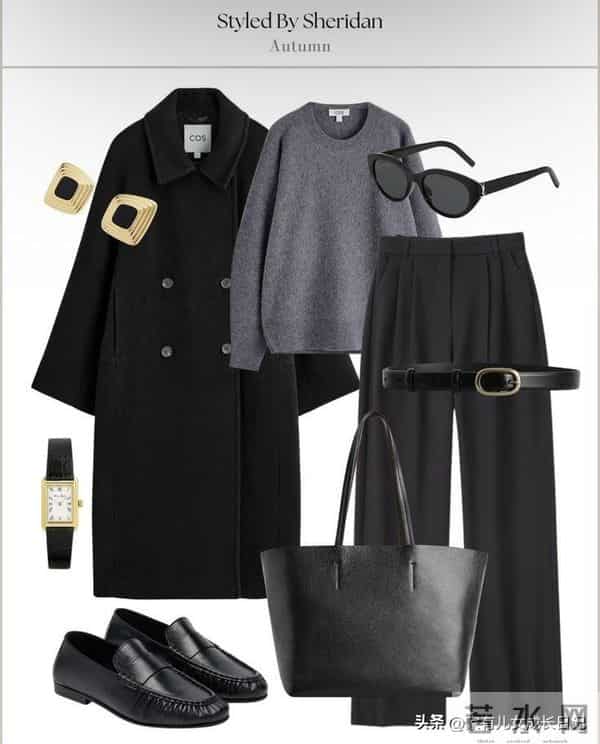 秋冬ins博主大衣+内搭，“极简高级感穿搭”｜通勤出街都显贵
