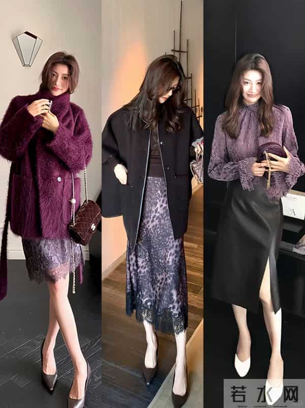 “优雅+知性穿搭”太爱了，完全是我喜欢的穿搭