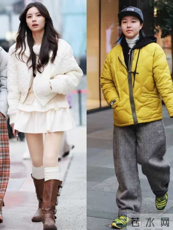 被成都太古里“羽绒服叠穿”惊艳了！保暖又高级，适合普通人借鉴