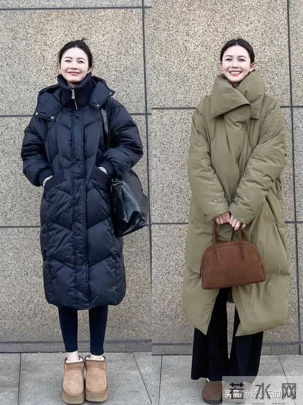 保暖又时尚大气的羽绒服搭配来了，搭配保暖套装不仅美，还高级