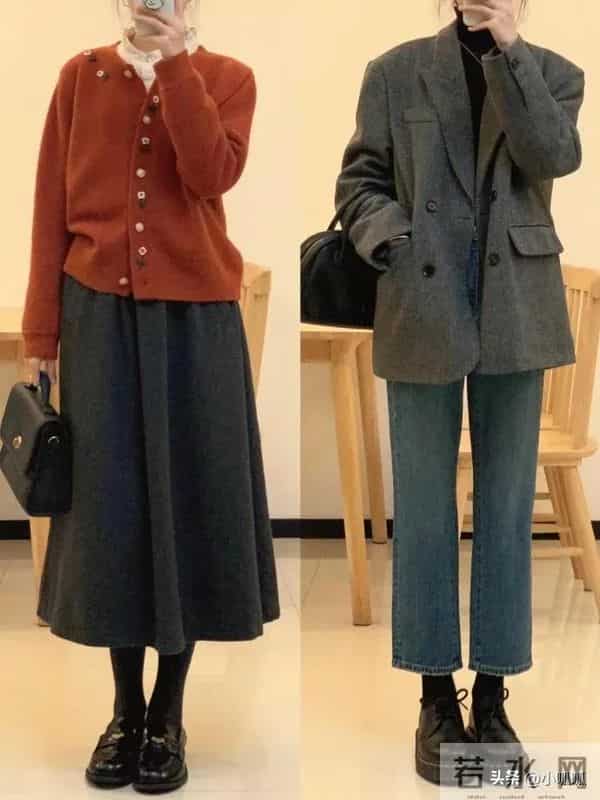 冬季不露腿穿搭不重样