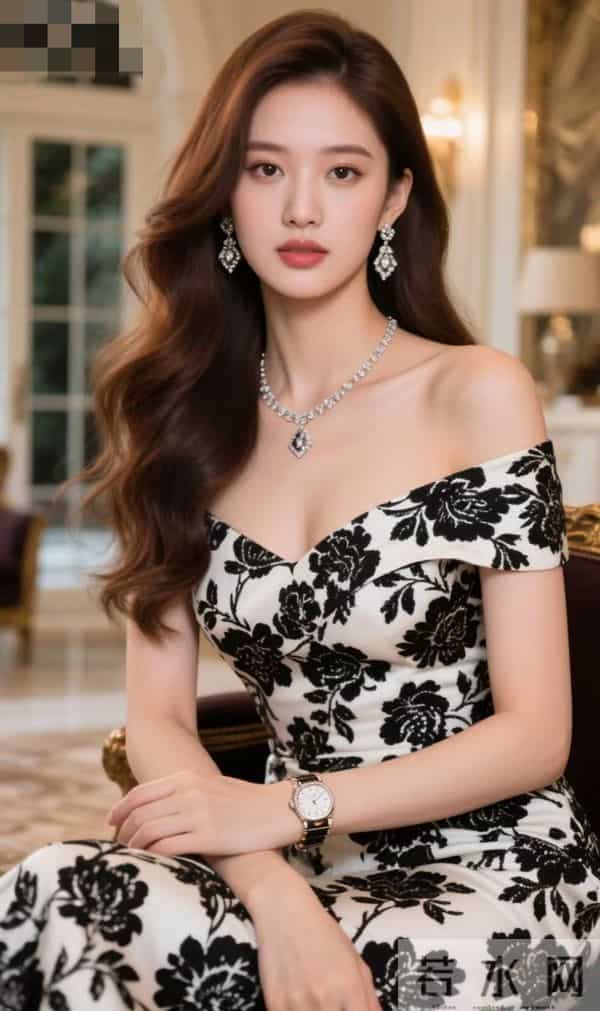 有没有发现？穿对黑白色调连衣裙的姐妹，气质真的藏不住！