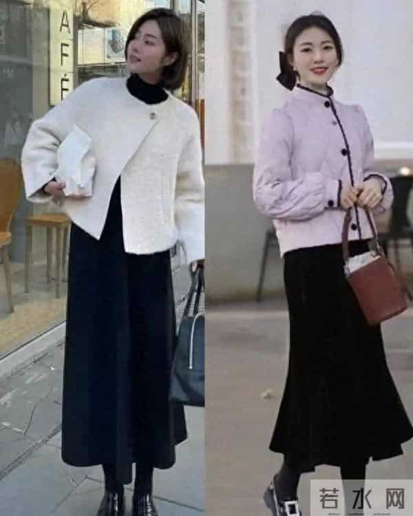 今年冬天，4条基础款裙子，保暖时髦两不误