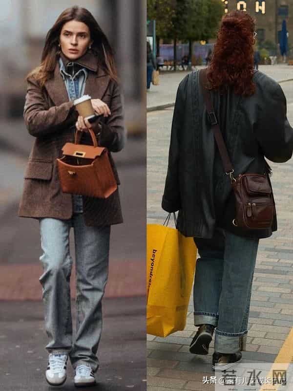 秋冬“街拍感松弛懒人友好ins穿搭”｜长款大衣、夹克，随性氛围