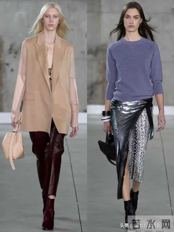 秋冬“秀场灵感通勤穿搭”｜西装+半裙，职场、出街都高级