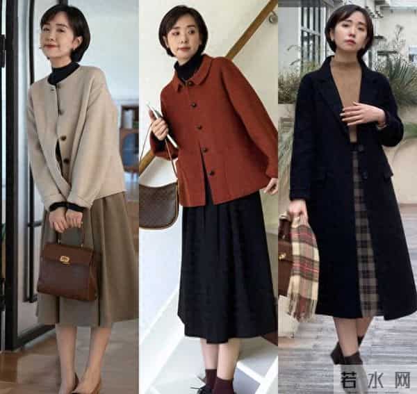 女人到了中年，冬季外套买这“3款”就够了，气质高级，还很洋气