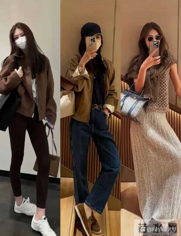 女生秋冬美德拉穿搭，简约大气，轻松get的日常高级感