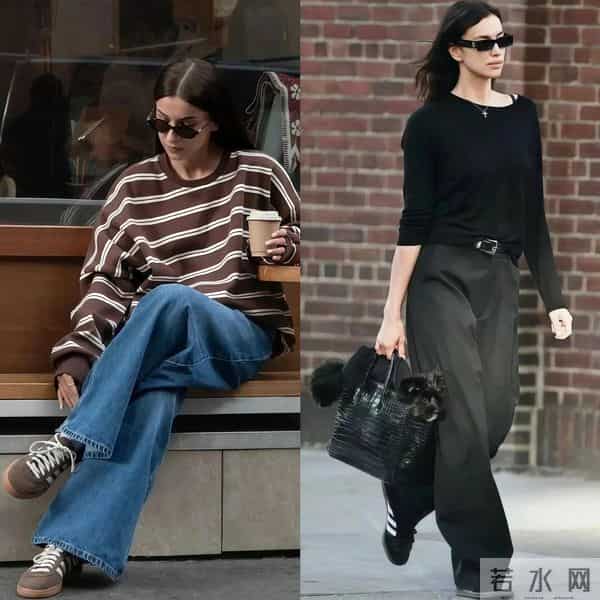 “阔腿裤+平底鞋”，才是今年冬天的正确打开方式！