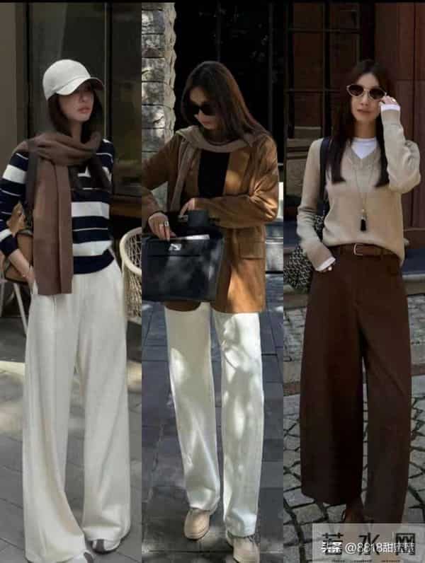 女生秋冬美德拉穿搭，简约大气，轻松get的日常高级感