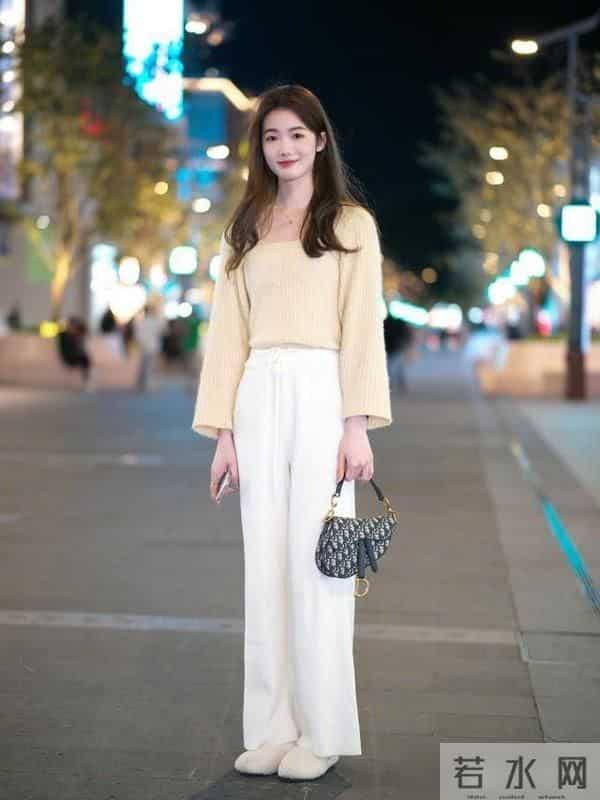今冬流行“毛衣＋毛呢裤”，洋气温柔又显高，特有淑女气质！