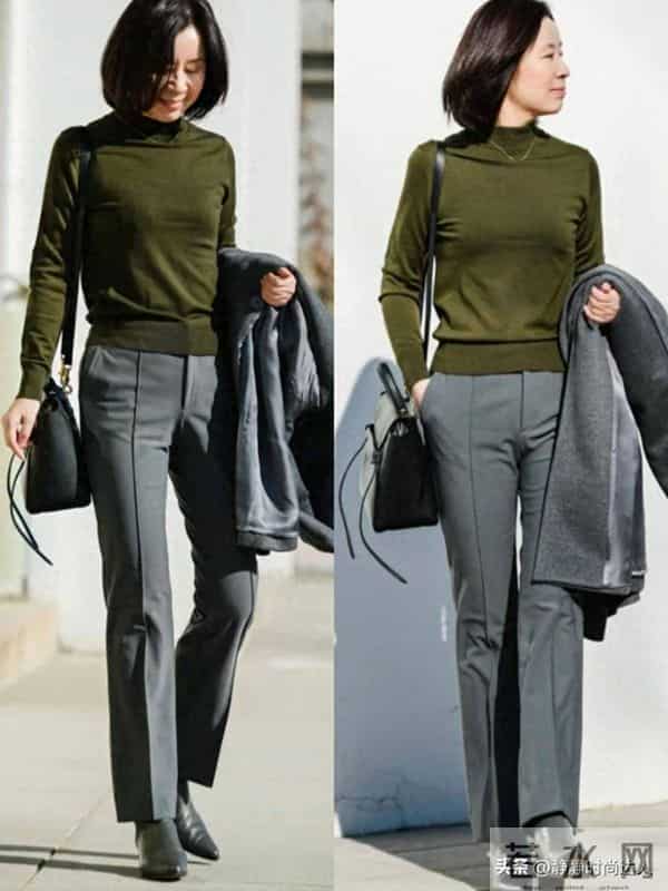 女人年纪大了怎么穿？试试：衣选长、鞋带跟，会叠穿，才优雅