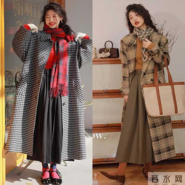 这才是中年女人该有的打扮：头戴帽、系围巾，保暖不说还很洋气