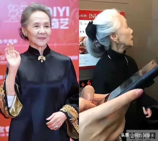 为什么我劝白发奶奶：少剪短发、多扎发？看这3组对比图你就懂了