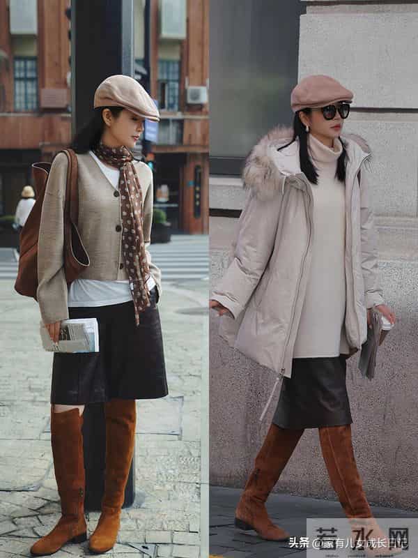 秋冬“松弛高级感”穿搭，citywalk松弛燕麦色长大衣+同色系内搭