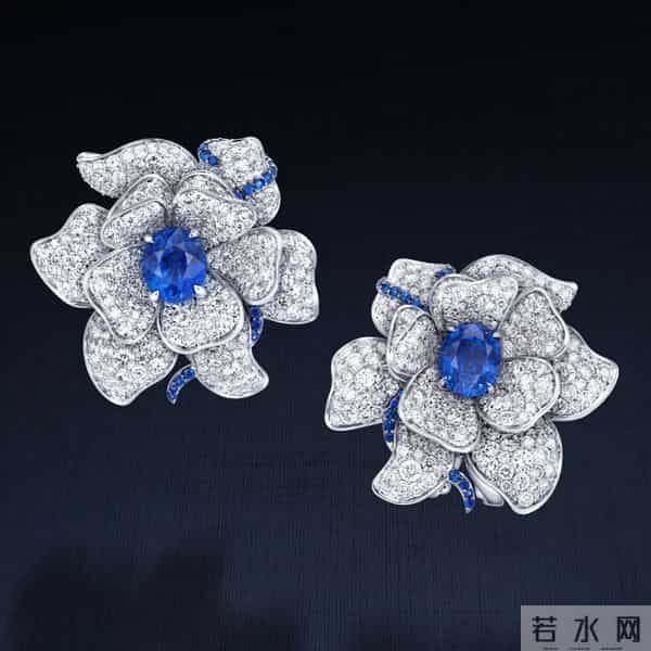 『珠宝』Mouawad 推出 Windflower 高级珠宝套装：风信子花